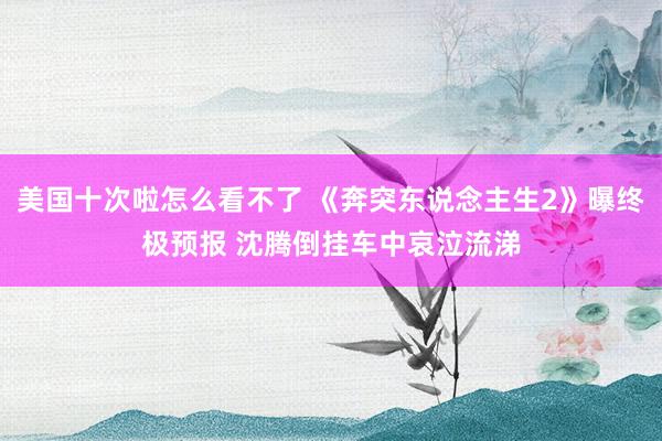 美国十次啦怎么看不了 《奔突东说念主生2》曝终极预报 沈腾倒挂车中哀泣流涕